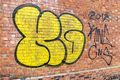 Whitehall Park graffiti