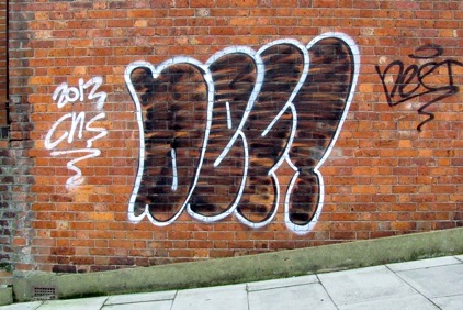 Whitehall Park graffiti