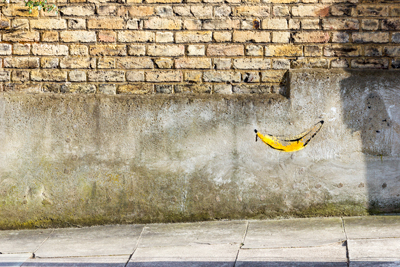 Whitehall Park banana graffiti